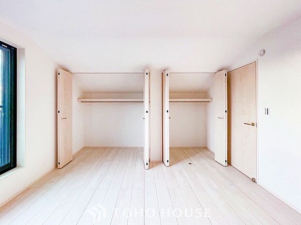 空間を余すところなく有効利用した収納は生活空間をより上質なものにしてくれるでしょう。