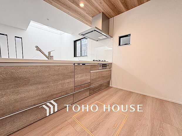 家族の健康を支えるキッチン。毎日使う場所だから気持よく使えて、居心地の良い空間に。