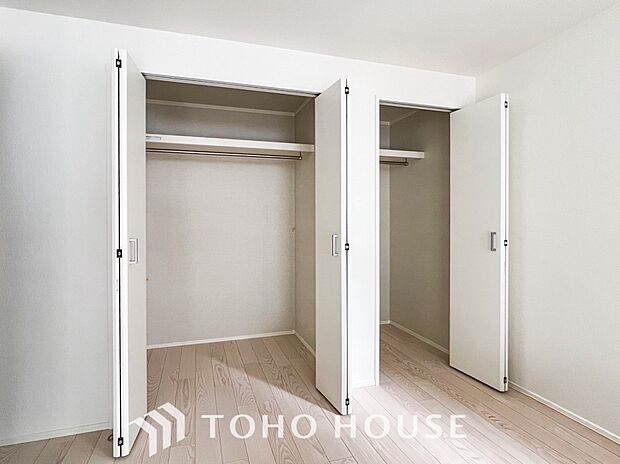 暮らし心地を大きく左右する収納を適材適所に配置し、使い勝手を考慮しました。