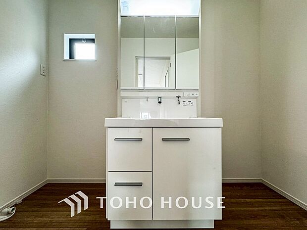 清潔感のあるカラーで統一されたプライベート空間。