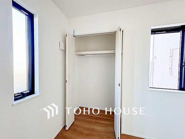 暮らし心地を大きく左右する収納を適材適所に配置し、使い勝手を考慮しました。