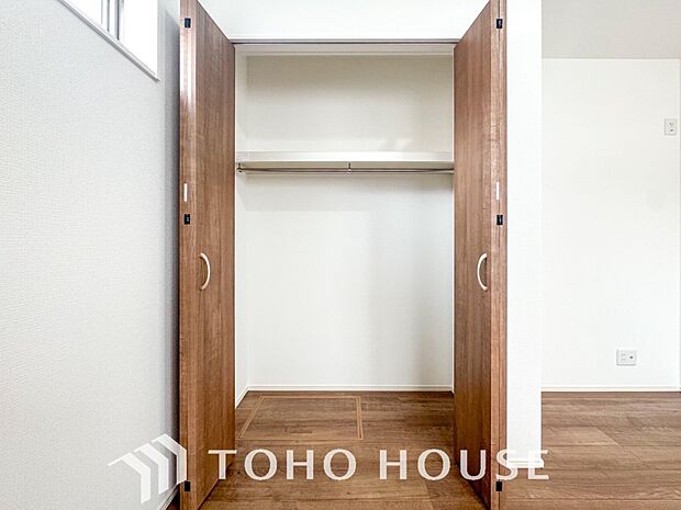 暮らし心地を大きく左右する収納を適材適所に配置し、使い勝手を考慮しました。