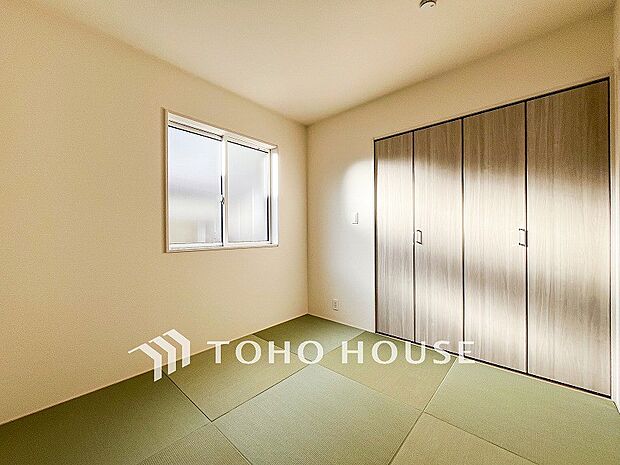 和室「家族団らん」 「来客時の客間」 等々多目的なスペースとして活用出来る便利な空間です。