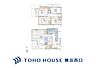 間取り：2号棟