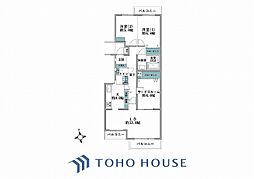 いずみプラザ保土ケ谷2号館 2SLDKの間取図画像