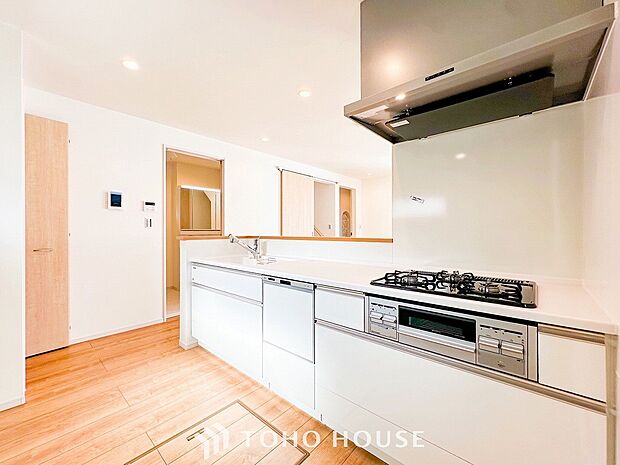 家族の健康を支えるキッチン。毎日使う場所だから気持よく使えて、居心地の良い空間に。