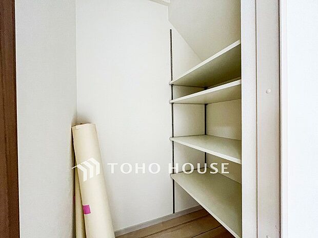 暮らし心地を大きく左右する収納を適材適所に配置し、使い勝手を考慮しました。