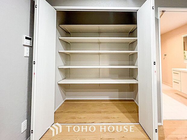 暮らし心地を大きく左右する収納を適材適所に配置し、使い勝手を考慮しました。