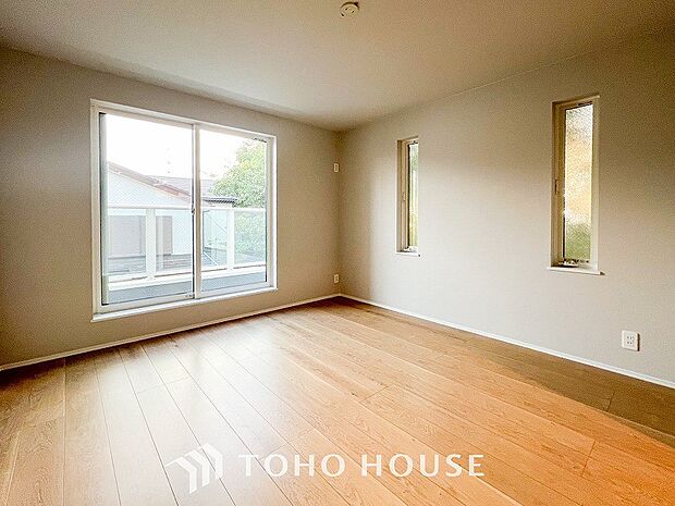 うららかな陽射しがどのお部屋にも降り注ぐよう、快適さを追求した間取設計。