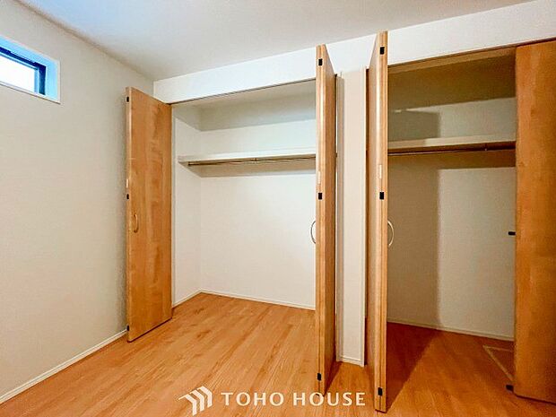 暮らし心地を大きく左右する収納を適材適所に配置し、使い勝手を考慮しました。