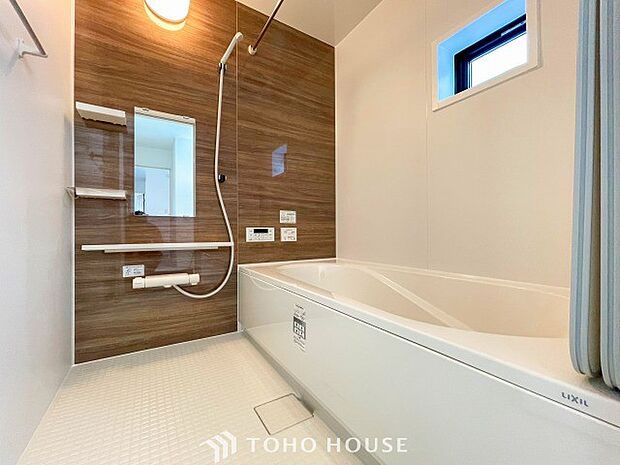 快適な使い心地とゆとりある空間が1日の疲れを解きほぐすバスルーム。