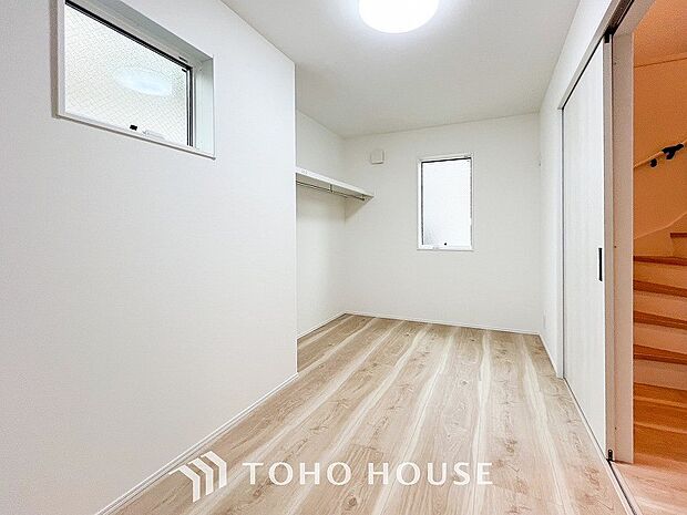 子供部屋や書斎にちょうどよい広さになっています。