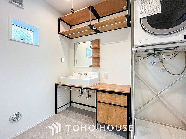 洗面台・洗面所ご家族の1日が始まり、1日の終わりを締めくくる洗面空間。