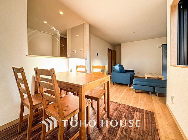 家は、ただ生活する場ではなく、暮らしを愉しく、快適にする場所。家族の会話も弾む空間に。