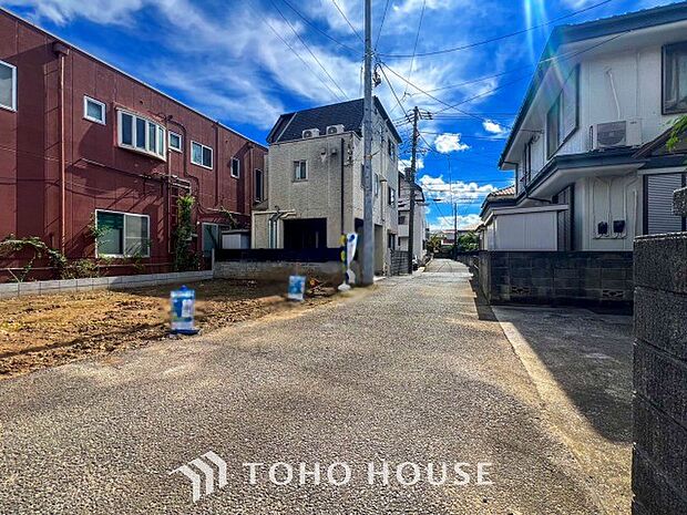 落ち着きのある閑静な住宅街。きっとここからご家族のかけがえのない想い出が作られることでしょう。