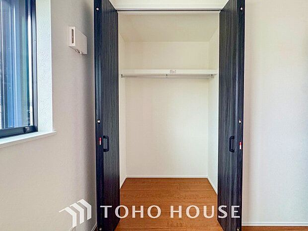 暮らし心地を大きく左右する収納を適材適所に配置し、使い勝手を考慮しました。