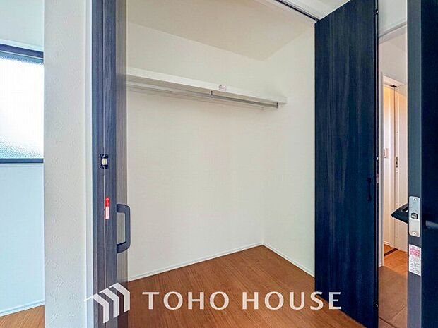 大容量の収納スペースで住空間はスッキリ広々。