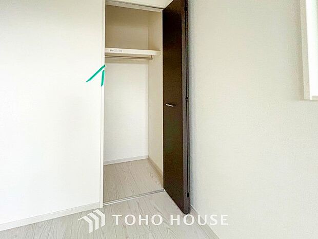 住まいの快適性を左右する収納は欲しい場所に使い勝手のよい収納を確保しています。