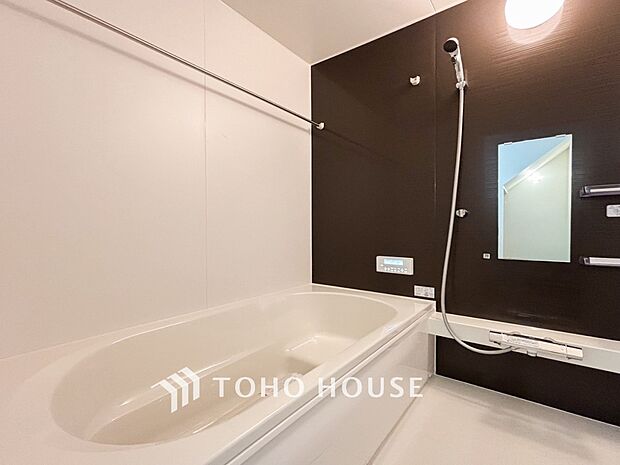 上質が感じられる設備とカラーリングで、清潔な空間美を実現。