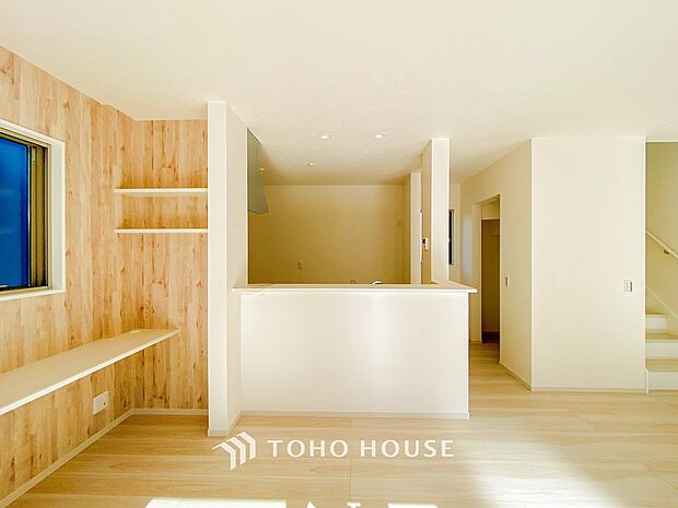 家は、ただ生活する場ではなく、暮らしを愉しく、快適にする場所。家族の会話も弾む空間に。