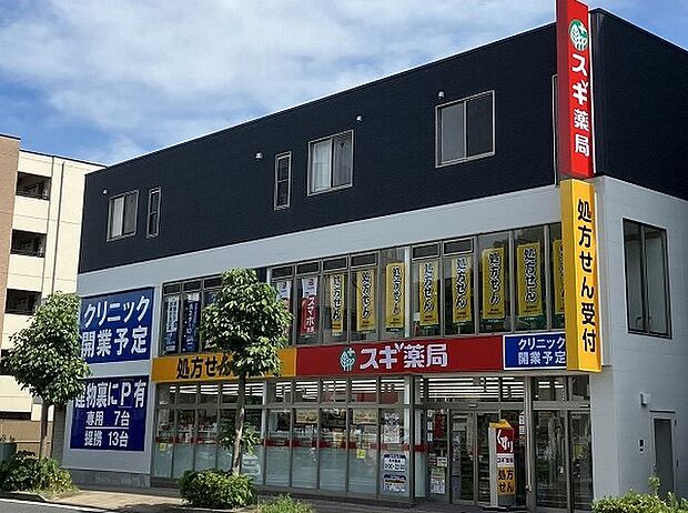 医薬品はもちろん化粧品や日用雑貨、食品も取り扱います。処方せんの受付も行っています。