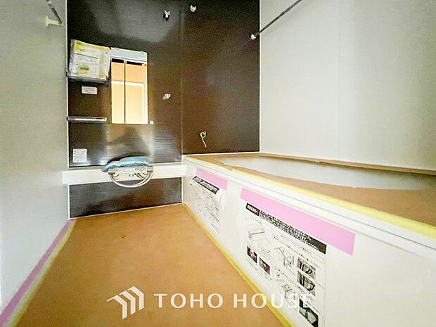 快適な使い心地とゆとりある空間が1日の疲れを解きほぐすバスルーム。