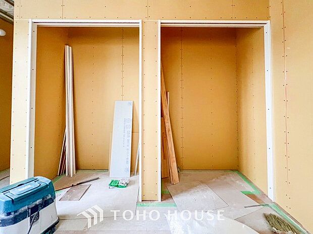 暮らし心地を大きく左右する収納を適材適所に配置し、使い勝手を考慮しました。