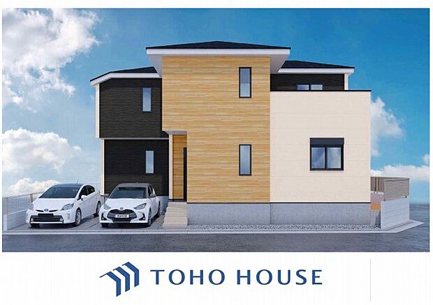 外観)完成予想図(外観)