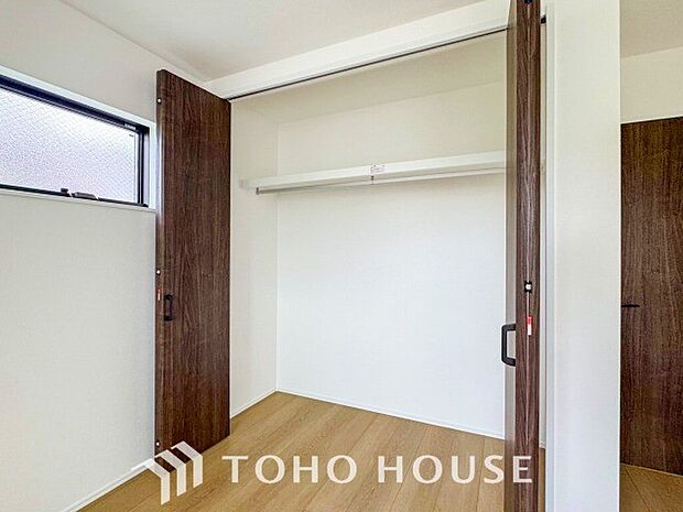 大容量の収納スペースで住空間はスッキリ広々。