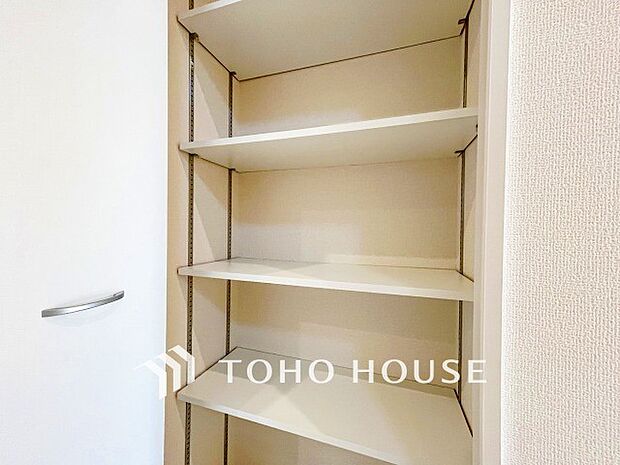 暮らし心地を大きく左右する収納を適材適所に配置し、使い勝手を考慮しました。