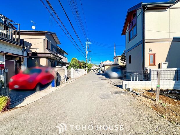 落ち着きのある閑静な住宅街。きっとここからご家族のかけがえのない想い出が作られることでしょう。