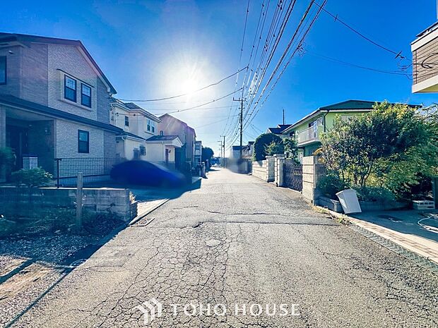 落ち着きのある閑静な住宅街。きっとここからご家族のかけがえのない想い出が作られることでしょう。