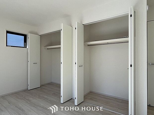 暮らし心地を大きく左右する収納を適材適所に配置し、使い勝手を考慮しました。