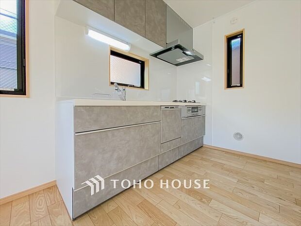 家族の健康を支えるキッチン。毎日使う場所だから気持よく使えて、居心地の良い空間に。