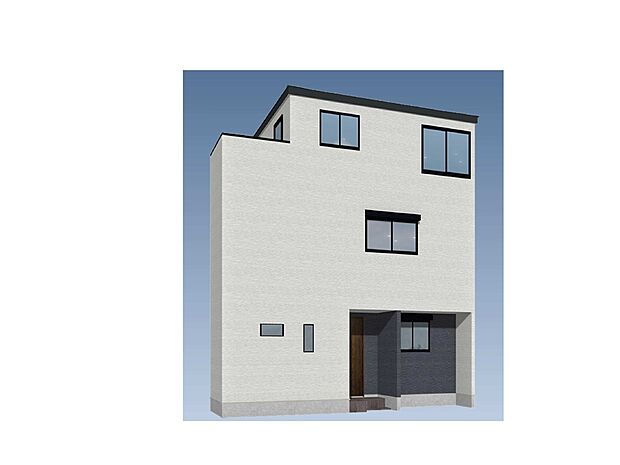 外観)完成予想図(外観)