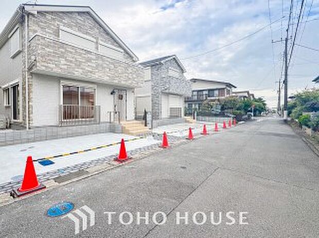 落ち着きのある閑静な住宅街。きっとここからご家族のかけがえのない想い出が作られることでしょう。