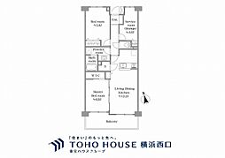 間取図画像 2SLDK