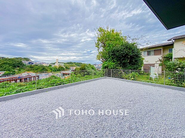 毎日の暮らしの中に癒しを与えてくれるお庭スペース