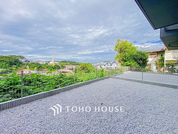 毎日の暮らしの中に癒しを与えてくれるお庭スペース