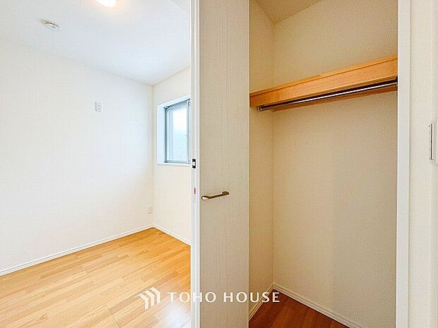 暮らし心地を大きく左右する収納を適材適所に配置し、使い勝手を考慮しました。