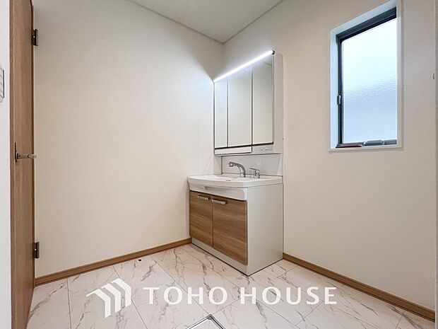 清潔感のあるカラーで統一されたプライベート空間。