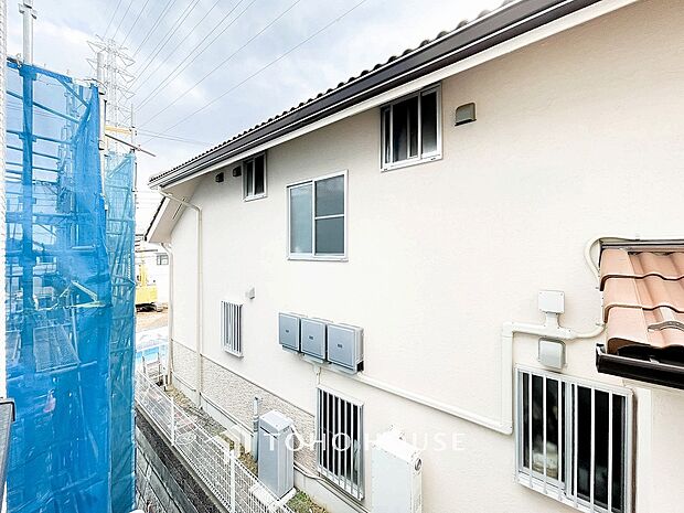 開放的で気持ちの良い眺望と青い空を満喫できます。