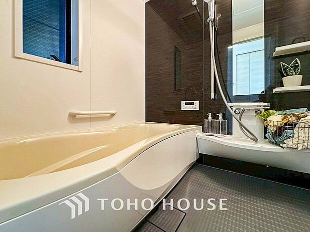 快適な使い心地とゆとりある空間が1日の疲れを解きほぐすバスルーム。