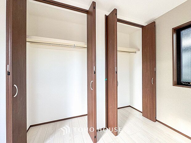 暮らし心地を大きく左右する収納を、適材適所に配置し使い勝手を考慮しました。