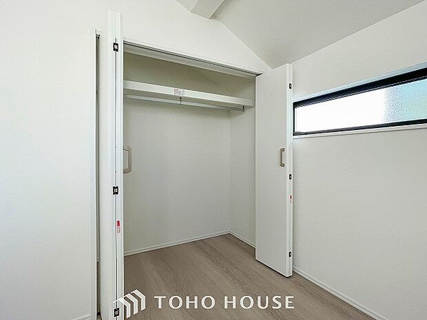 暮らし心地を大きく左右する収納を適材適所に配置し、使い勝手を考慮しました。