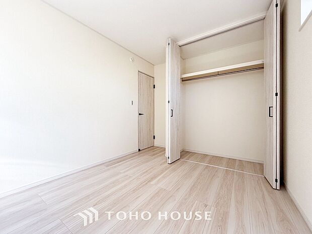 全ての居室にクローゼット収納を設置し、お子様が成長してもゆったりとした住空間を実現する間取。