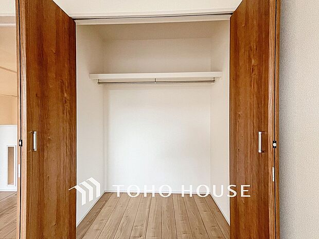 暮らし心地を大きく左右する収納を適材適所に配置し、使い勝手を考慮しました。