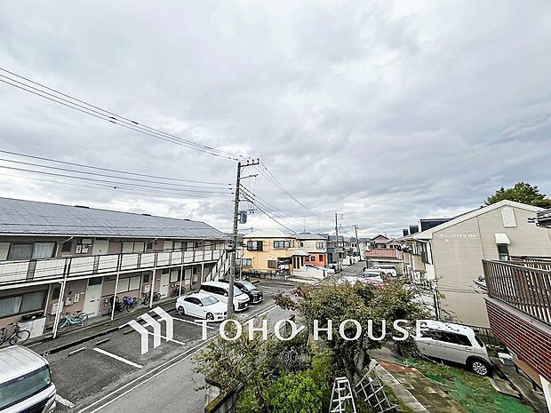 開放的で気持ちの良い眺望と青い空を満喫できます。