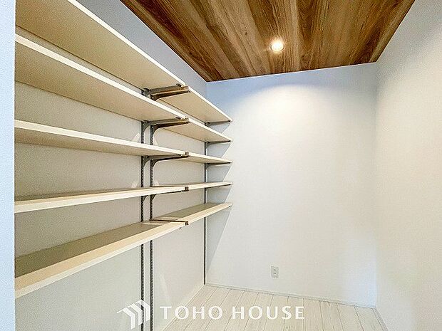 暮らし心地を大きく左右する収納を適材適所に配置し、使い勝手を考慮しました。