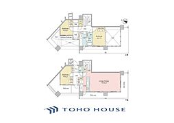 パークタワー横濱ポートサイド 3LDKの間取図画像